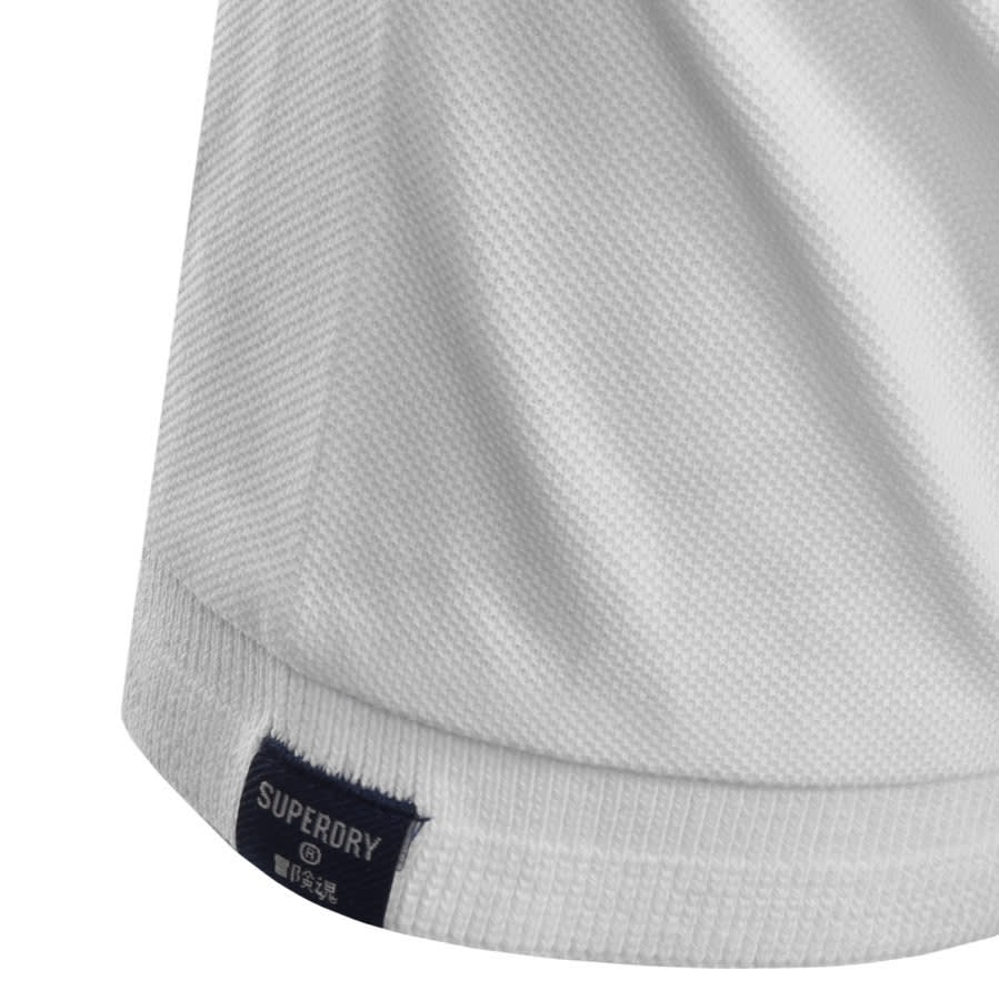 Alternative Image for ProductSuperdry Grandad Collar Polo Shirt Optic White3